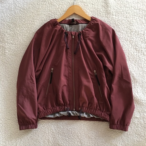 Athleta Jackets & Blazers - Athleta windbreaker drawstring chill bomber
